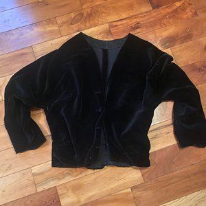 Little Black Velvet Jacket